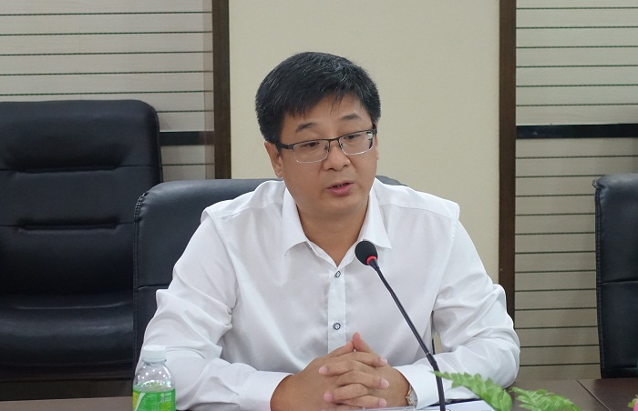11月10日，王安兴在仪式上发表讲话（党委宣传部 邱丹丹摄影）.jpg