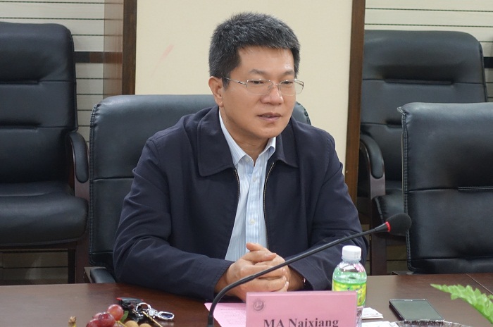 12月14日，马乃祥出席座谈会并致欢迎辞（党委宣传部 邱丹丹摄影）.jpg