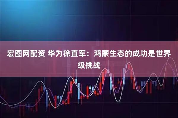 宏图网配资 华为徐直军：鸿蒙生态的成功是世界级挑战